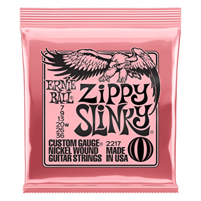 ERNIE BALL Zippy Slinky 7-36 Nickel Elektro Gitar Teli